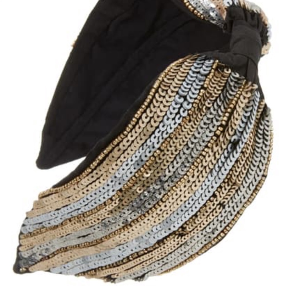 Namjosh Sequin & Beaded Embellished Headband